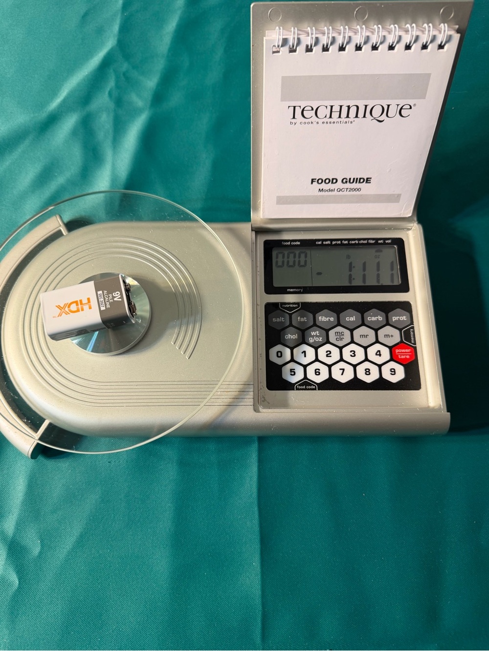 Digital Kitchen Scale - Silver